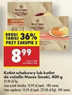 Biedronka Kotlet de volaille z marchewką i groszkiem puree ziemniaczanym Nasze Smaki oferta