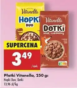 Biedronka Płatki dotki czekoladowe Vitanella oferta