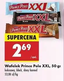 Biedronka Wafelek solony karmel Prince Polo Xxl oferta