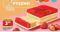 Biedronka Ciasto z galaretką i truskawkami oferta