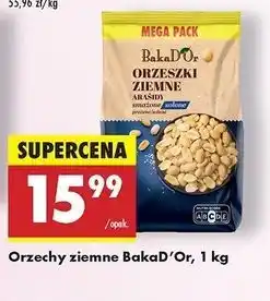 Biedronka Orzeszki ziemne solone Bakad'or oferta