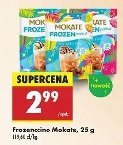Biedronka Cappucino pistacchio Mokate Frozenccino oferta