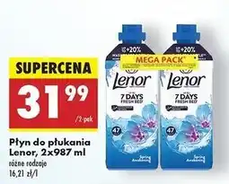 Biedronka Płyn do płukania spring awakening Lenor oferta