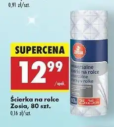 Biedronka Ściereczki na rolce Zosia Samosia oferta