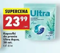 Biedronka Kapsułki do prania aqua Ultra oferta
