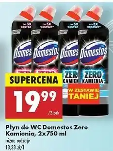 Biedronka Żel do wc pink Domestos Zero Kamienia oferta