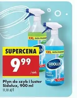 Biedronka Płyn do szyb i luster lemon Sidolux oferta