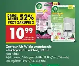 Biedronka Urządzenie + wkład kwitnący jaśmin i frezja Air Wick Electric Essential Oils oferta