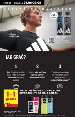 Biedronka Dezodorant Adidas Men Pro Invisible oferta