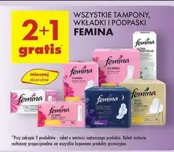Biedronka Wkładki ultra fresh plus Femina oferta