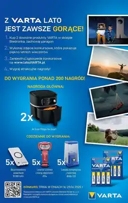 Biedronka Baterie aaa Varta oferta