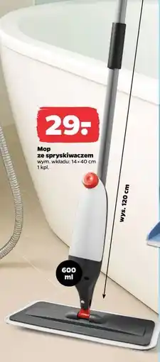 Netto Mop płaski ze spryskiwaczem oferta