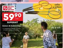Biedronka Zestaw do badmintona Seven For 7 oferta