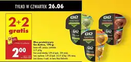 Biedronka Mus czekoladowy Go Active oferta