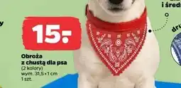 Netto Obroża z chustą dla psa oferta