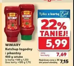 Kaufland Ketchup pikantny Winiary oferta