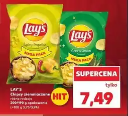 Kaufland Chipsy zielona cebulka Lay's Frito lay lay's oferta