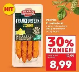 Kaufland Frankfurterki wędzone Pekpol oferta