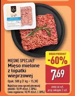 ALDI Mięso mielone z łopatki Mięsne specjały zawsze świeże (aldi) oferta
