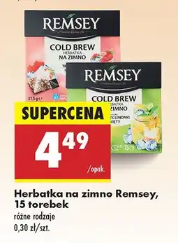 Biedronka Herbata na zimno 15 torebek Remsey oferta