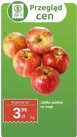 Biedronka Jabłko polskie na wagę Biedronka oferta