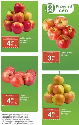 Biedronka Jabłko polskie Ligol na wagę Biedronka oferta