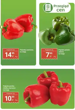 Biedronka Papryka polska słodka czerwona na wagę Biedronka oferta