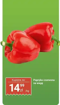 Biedronka Papryka czerwona na wagę Biedronka oferta