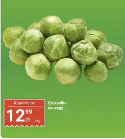 Biedronka Brukselka na wagę Biedronka oferta