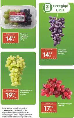 Biedronka Winogrono różowe Biedronka oferta