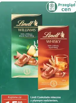 Biedronka Czekolada mleczna Lindt Williams z płynnym nadzieniem brandy oferta