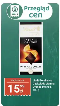 Biedronka Czekolada ciemna Lindt Excellence Orange Intense oferta