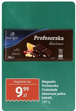 Biedronka Czekolada deserowa Magnetic Profesorka pełna bakalii oferta