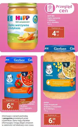 Biedronka Zupka Gerber Krupniczek drobiowy z warzywami po 9 miesiącu oferta