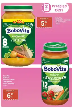 Biedronka BoboVita Krupniczek z cielęciną po 8 miesiącu oferta