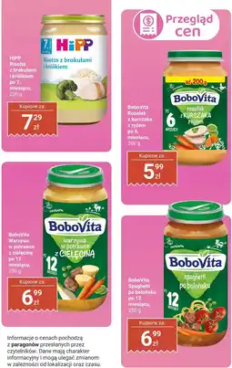 Biedronka BoboVita Spaghetti po bolońsku po 12 miesiącu oferta