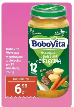 Biedronka BoboVita Warzywa w potrawce z cielęciną po 12 miesiącu oferta