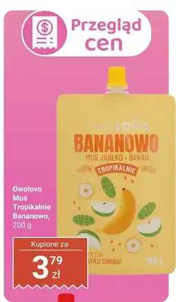 Biedronka Mus Owolovo Tropikalnie Bananowo oferta