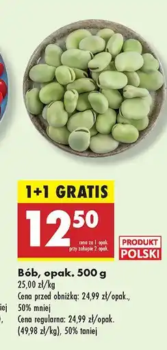 Biedronka Bób 500g Produkt Polski oferta