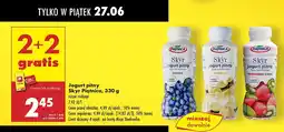 Biedronka Jogurt pitny Skyr Piątnica jagoda, wanilia, truskawka-kiwi oferta