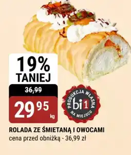 bi1 Rolada ze śmietaną i owocami oferta