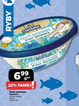 Netto Filety śledziowe w sosie śmietankowym Corsarro oferta