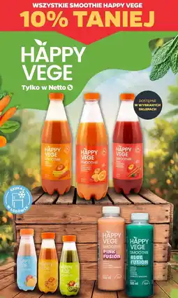 Netto Smoothie pink fusion Happy Vege oferta