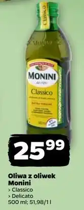 Netto Oliwa z oliwek extra vergine Monini Delicato oferta