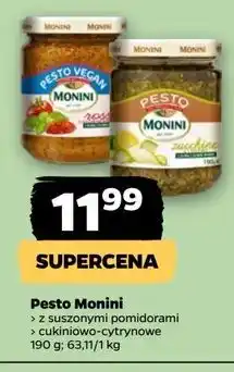 Netto Pesto zucchine e limone Monini oferta