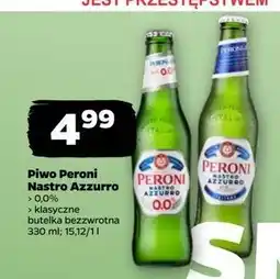 Netto Piwo Peroni Nastro Azzurro 0.0% oferta