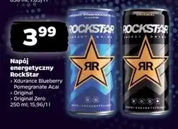 Netto Napój energetyczny blue pomegranate acai Rockstar Xdurance oferta