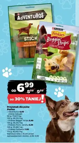 Netto Przysmak dla psa bekon i ser Friskies Funtastix oferta