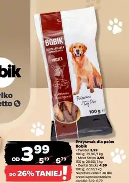 Netto Przysmak dla psa dental sticks Bobik oferta