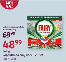 Rossmann Kapsułki do zmywarki Fairy oferta